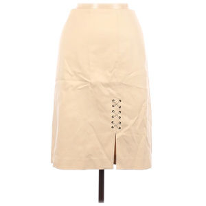 Tan W By Worth Knee Length Skirt